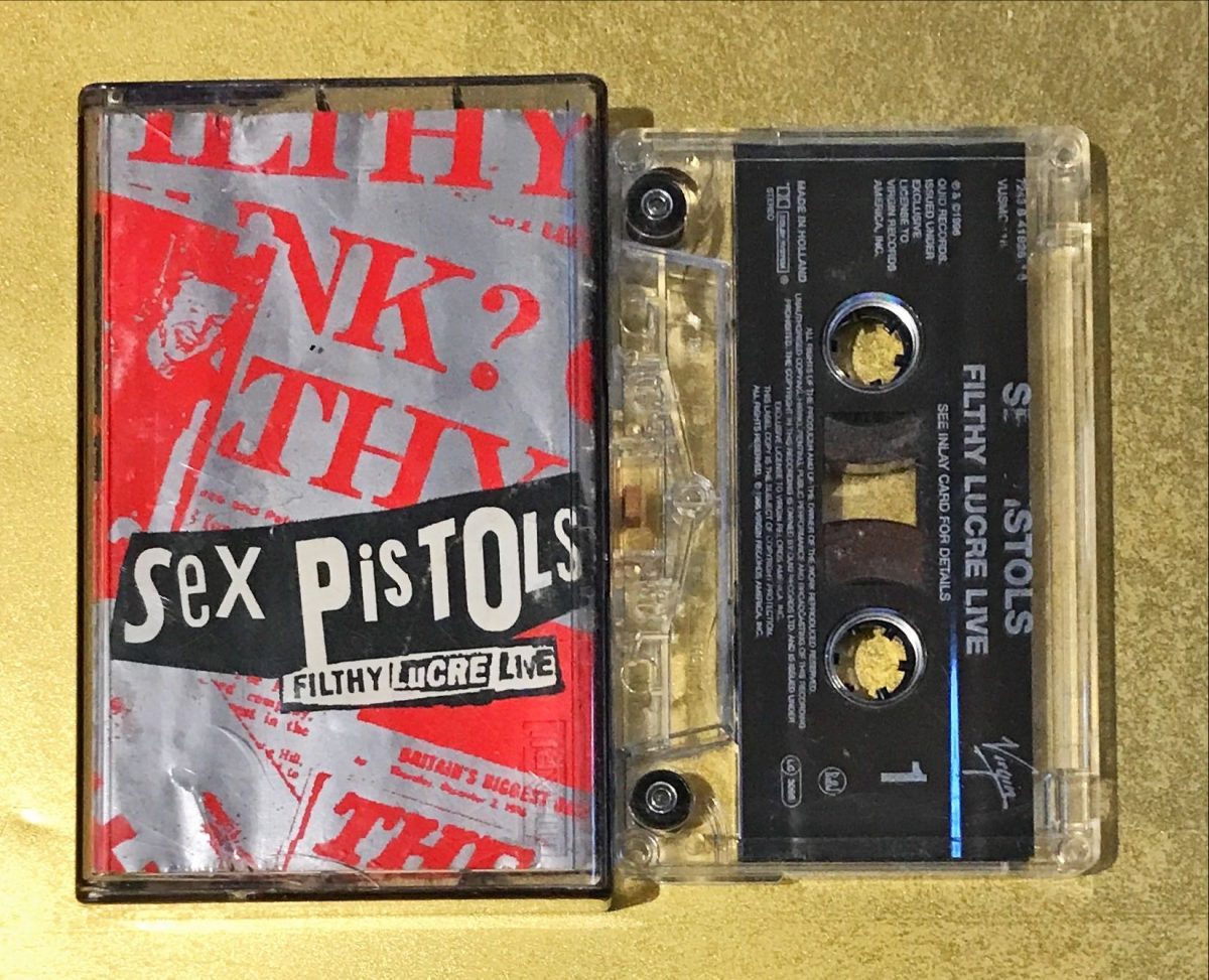 Sex Pistols ‎ Filthy Lucre Live Kaset Deform Müzik 5403