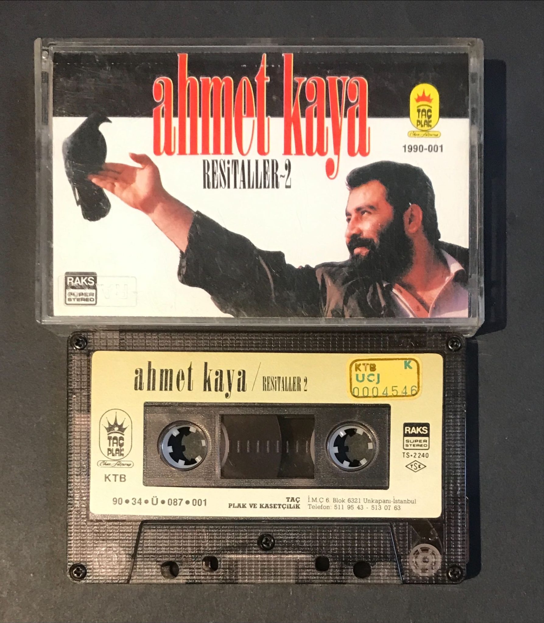 Ahmet Kaya – Resitaller-2 Kaset – Deform Müzik